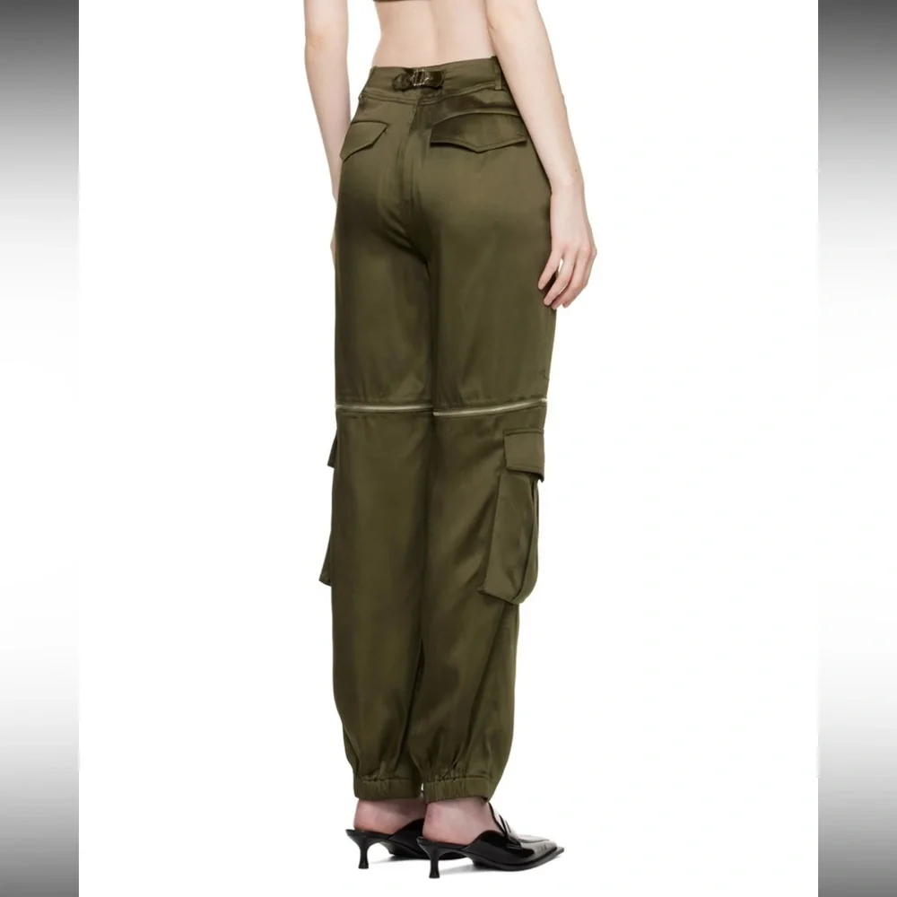 NWT Drae Khaki Aviator Trousers - Picture 5 of 9
